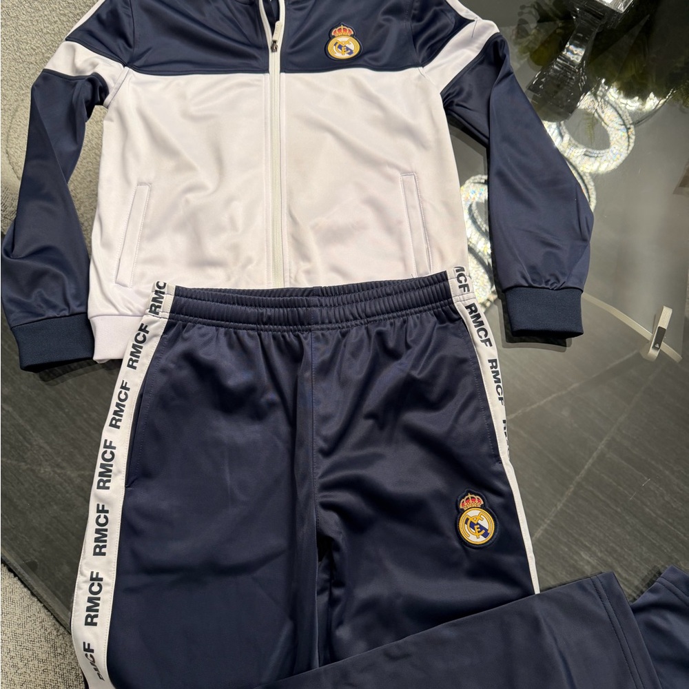 Real Madrid RMCF Track Suit Boys size 12